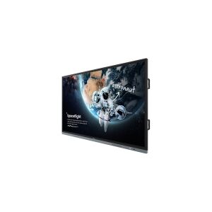 BenQ Board Master RM7504 - 75 Diagonal klasse RM04 Series LED-bagbelyst LCD paneldisplay - education - med indbygget interaktivt whiteboard, berøringsskærm (multi-berøring) - 4K UHD (2160p) 3840 x 2160