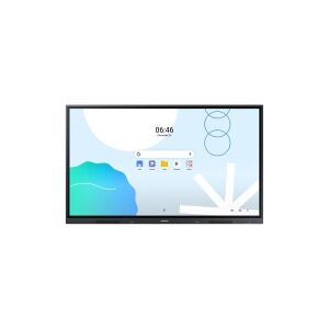 Samsung Interactive Display WA65D - 65 Diagonal klasse WAD Series LED-bagbelyst LCD paneldisplay - uddannelse/virksomhed - med indbygget interaktivt whiteboard, berøringsskærm (multi-berøring) - Android - 4K UHD (2160p) 3840 x 2160 - space grey