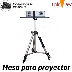 Unicview Mesa para proyector Plegable y portatil de Aluminio