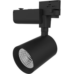 Roblan Proyector Carril Led Tk01 30w  Tk01n3417fdimt 4.000k Negro