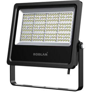 Roblan Proyector Led Asimetrico 100w  Mhlx100ca 3.000ºk Negro