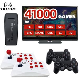 VILCORN Console de jeux vidéo TV HD, nouveau bâton de jeu 4K, 128 go, jeux rétro pour PS1/GBA/MAME/SEGA Everdrive, sauvegarde/recherche/ajout - Publicité