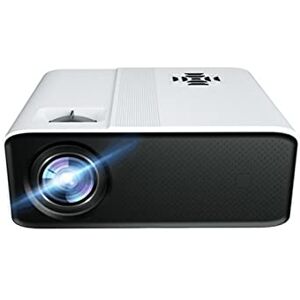 inBEKEA Projecteur LED C5A 4K Smart WiFi 1920 x 1080P Projecteur Home Cinéma Lecteur vidéo multimédia 3D Projecteur de Jeu échelle 6D (Couleur : C5AB Smart) (C5AB Smart) - Publicité