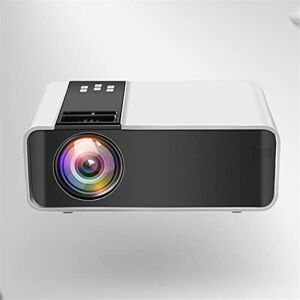 inBEKEA Mini projecteur HD LED WiFi Projecteur vidéo Home Cinéma 3D Smart Movie Gaming Projecteur (Couleur : Version, Taille : 21 * 14 * 7 cm) (Version de Base 21 * 14 * 7 cm) - Publicité