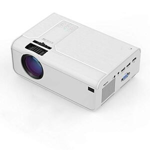 inBEKEA Mini projecteur HD P60 3600 lumens 720P LED Movie Video Beamer Home Cinéma Support 1080P WiFi Bluetooth en Option (Couleur : P60 X96Q TV Box) (P60) - Publicité