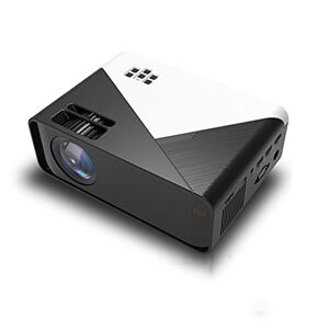 Petit projecteur 3500 Lumens 720P Support 1080P projecteur LED vidéo Home cinéma Compatible (Version Une Couleur) - Publicité