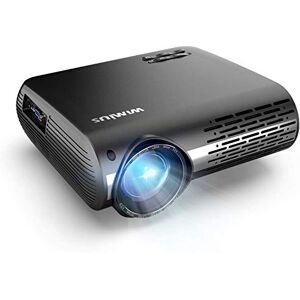 WiMiUS Vidéoprojecteur,  6500 Lumens Vidéo Projecteur Full HD 1920x1080P Natif Rétroprojecteur Supporte 4K Son Dolby avec Réglage Digital 70,000 Heures Projecteur LED pour Home Cinéma HDMI/VGA/AV/USB - Publicité