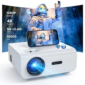 Vidéoprojecteur Wimius Vidéoprojecteur Portable WiFi Bluetooth, 9500 Lumens