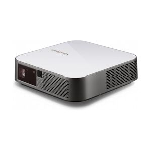 ViewSonic M2e - Videoprojecteur Portable Led Full Hd 1920x1080 - 2x3w - 1000 Lumens Led - Bluetooth, Wi-fi, Usb - Gris