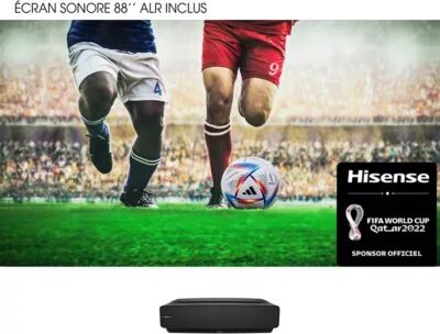 Hisense Projecteur HISENSE 88L5VG Laser TV + écr