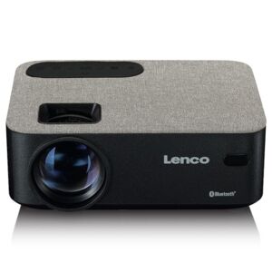 Lenco LPJ-700BKGY videoproiettore Proiettore a raggio standard LED 1080p (1920x1080) Nero (LPJ-700BKGY)
