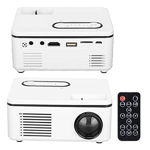 BEYSG Mini Draagbare Projector, 1080P Mini Projector Draagbare Home Cinema 0.8-2M Afstand voor Kantoor voor Zaken voor Familie (#2)