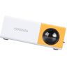 Cuifati Miniprojector, Full HD 1080P LED-videoprojector, HiFi-geluid Draagbare Buitenprojector, Thuisbioscoopfilmtelefoonprojector voor Reizen op de Binnenplaats, Kamperen, Perfect