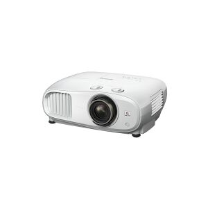 Epson EH-TW7100 - 3 LCD-projektor - 3D - 3000 lumen (hvit) - 3000 lumen (farge) - 3840 x 2160 (2 x 1920 x 1080) - 16:9 - 4K - hvit