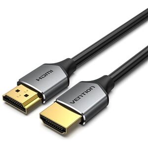 Vention Ultra Thin HDMI Male to Male HD Cable 2M Gray Aluminum Alloy Type