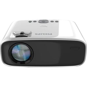 PHILIPS NeoPix Easy NPX440 Mini Projector, Black,Silver/Grey