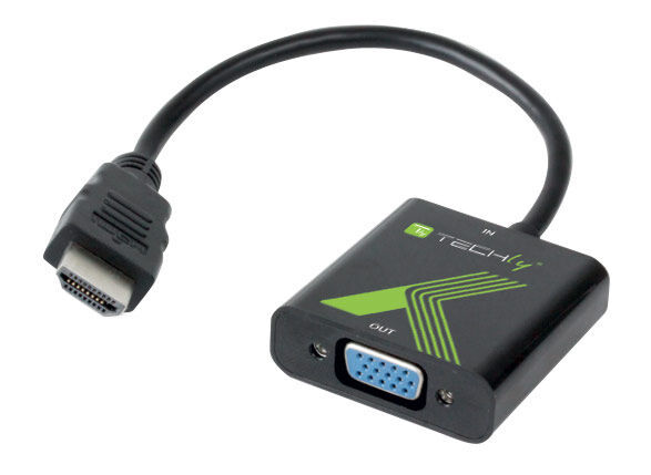 Techly Cavo Convertitore Adattatore da HDMI™ a VGA con Audio