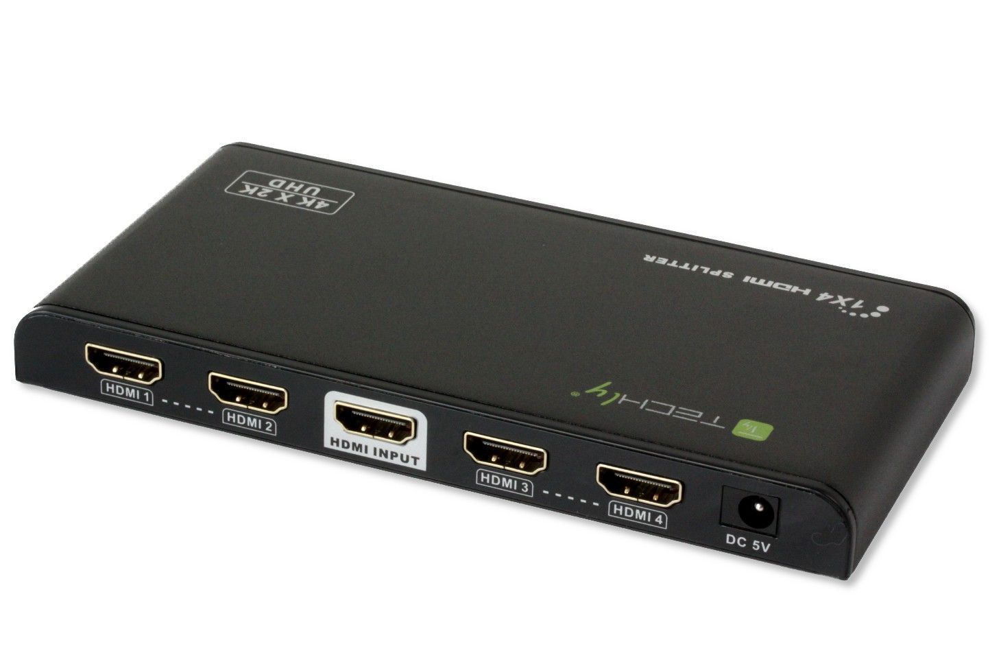 Techly Splitter HDMI2.0 4K UHD 3D 4vie con EDID