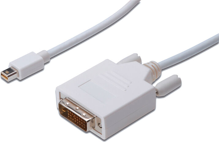 Digitus cabo de conexão mini displayport-dvi 2m branco