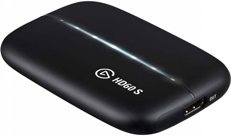 Elgato game capture hd60s placa de captura de vídeo 1080p60 usb 3.0