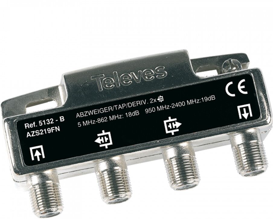 Televes Derivador 2d 18db 5-2400mhz Televés