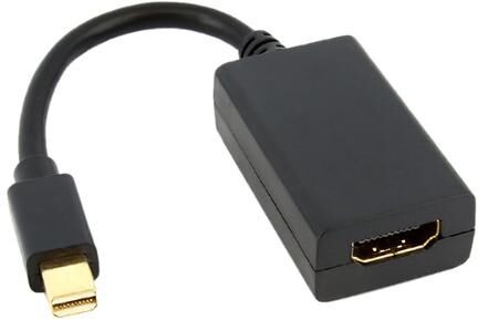 Nanocable Conversor Mini Displayport Macho -> Hdmi Femea (15cm) - Nanocable