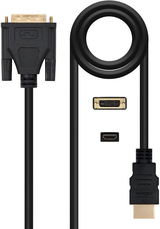 Nanocable Cabo Hdmi Macho - Dvi Macho (1,8 Mts) - Nanocable