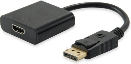 Equip Adaptador Port para HDMI (HDMI 1.4 e DisplayPort 1.2 - Fêmea-Macho)