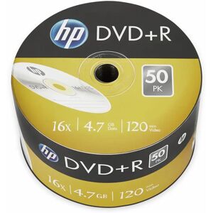 HP DVD+R 4.7GB, 120Min, 16x, Bulk-Pack, 50 CDs