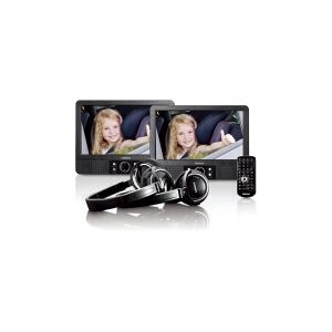 Lenco MES-415, Bærbar DVD afspiller, Sort, 22,9 cm (9), 802 x 480 pixel, TFT, 16:9