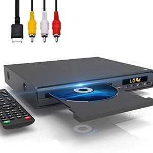 HD Lecteur DVD Blu Ray pour TV, JOVELL Lecteur CD DVD Multizone Système PAL  NTSC Intégré