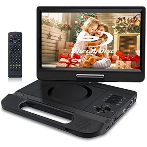 Denver MT-1097 Lecteur DVD/Blu-Ray portable Lecteur DVD portable Dessus de  table 25,4