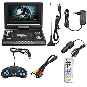 Zunate Lecteur DVD Portable, Lecteur DVD HD 6,8 Pouces/8,5 Pouces