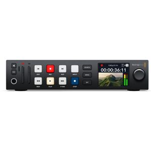 Blackmagic Design Videoregistratore virtuale  HyperDeck Studio HD Plus Nero [BM-HYPERD/ST/DCHP]