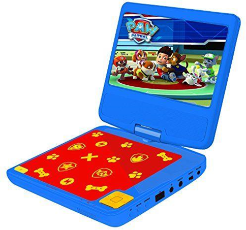 Peppa Pig Lettore Dvd Portatile, Colore Blu/Rosso, DVDP6PA