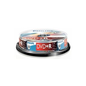 Philips DVD+R   16X   4.7GB   Spindle   10-pack