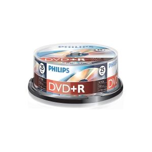 Philips DVD+R   16X   4.7GB   Spindle   25-pack