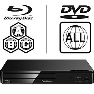 Panasonic DMP-BDT167EB-K Smart 3D ICOS Multi Region All Zone Code Free Blu-ray Player. Blu-ray zones A, B and C, DVD regions 1-8. YouTube, Netflix etc. HDMI output. HDD Playback