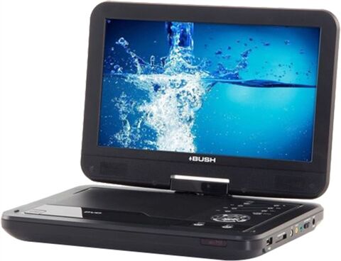 Refurbished: Bush CDVD100W1SWM 10” Portable DVD Player, C