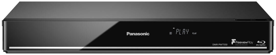 Panasonic DMR-PWT550EB TV Recorder and Blu-ray player