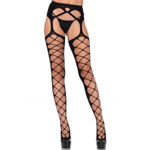 Leg Avenue Net opaque stockings O/S