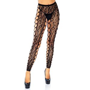 Leg Avenue Footless Crotchless Tights
