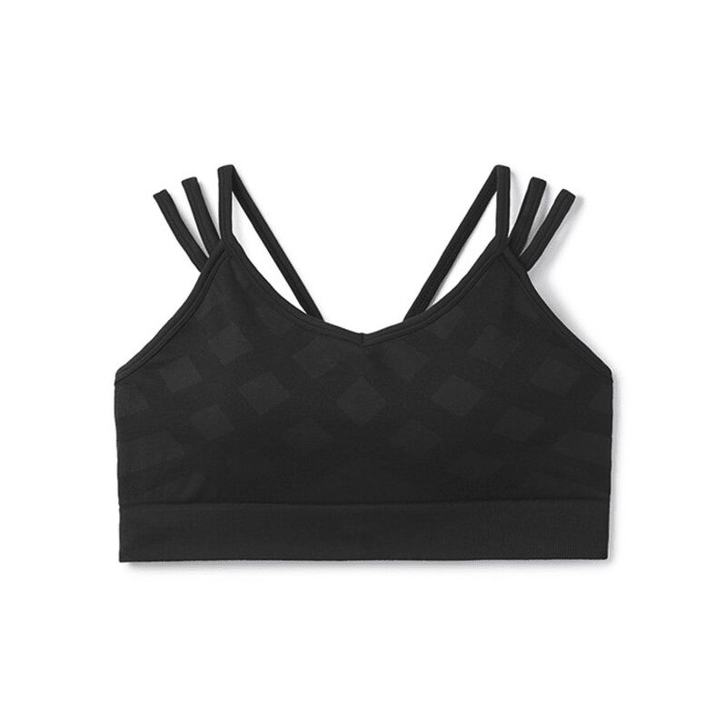 Smartwool Women's Seamless Strappy Bra Sort Sort S