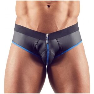 Svenjoyment Jockstrap Fermeture Eclair Bleu - Taille : M