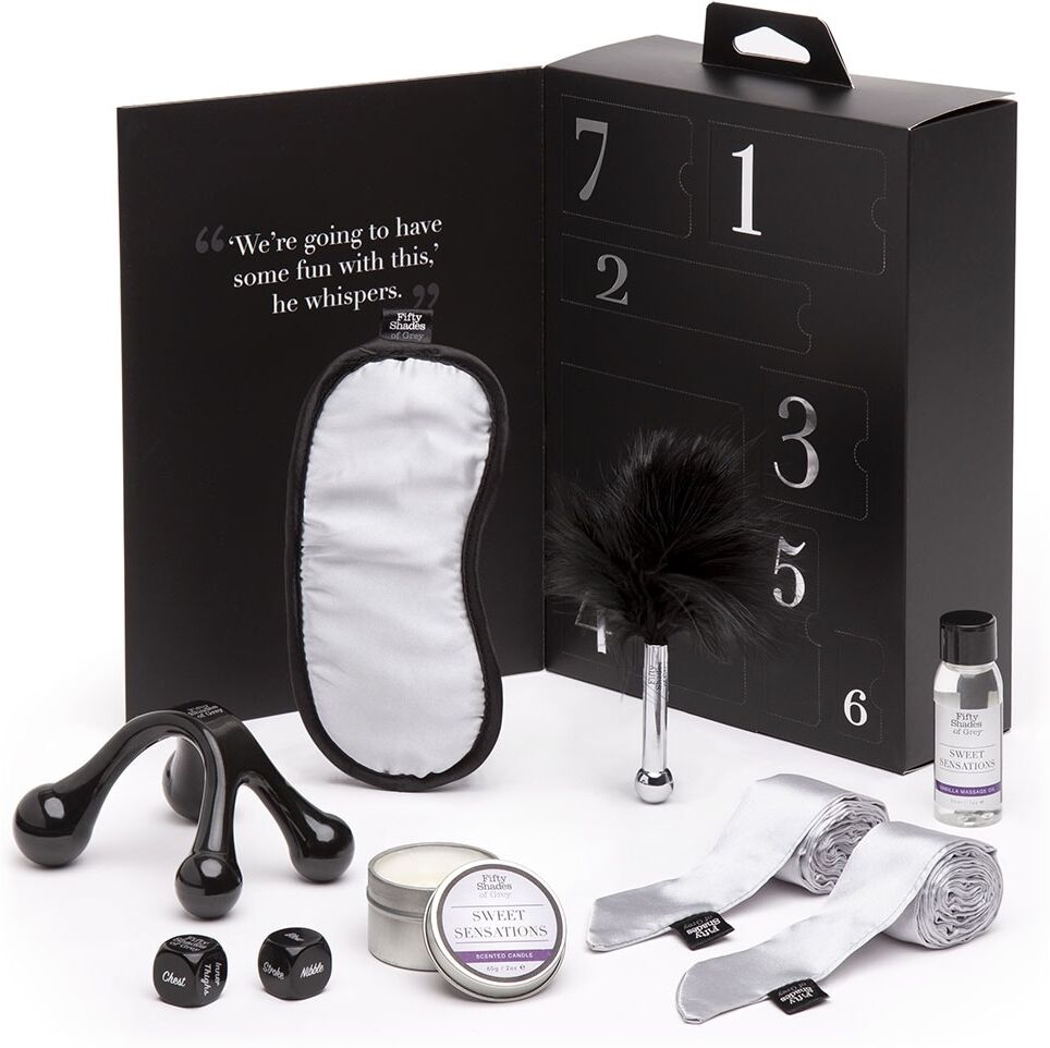 Fifty Shades of Grey Coffret Massage Pleasure Overload Sweet Sensations