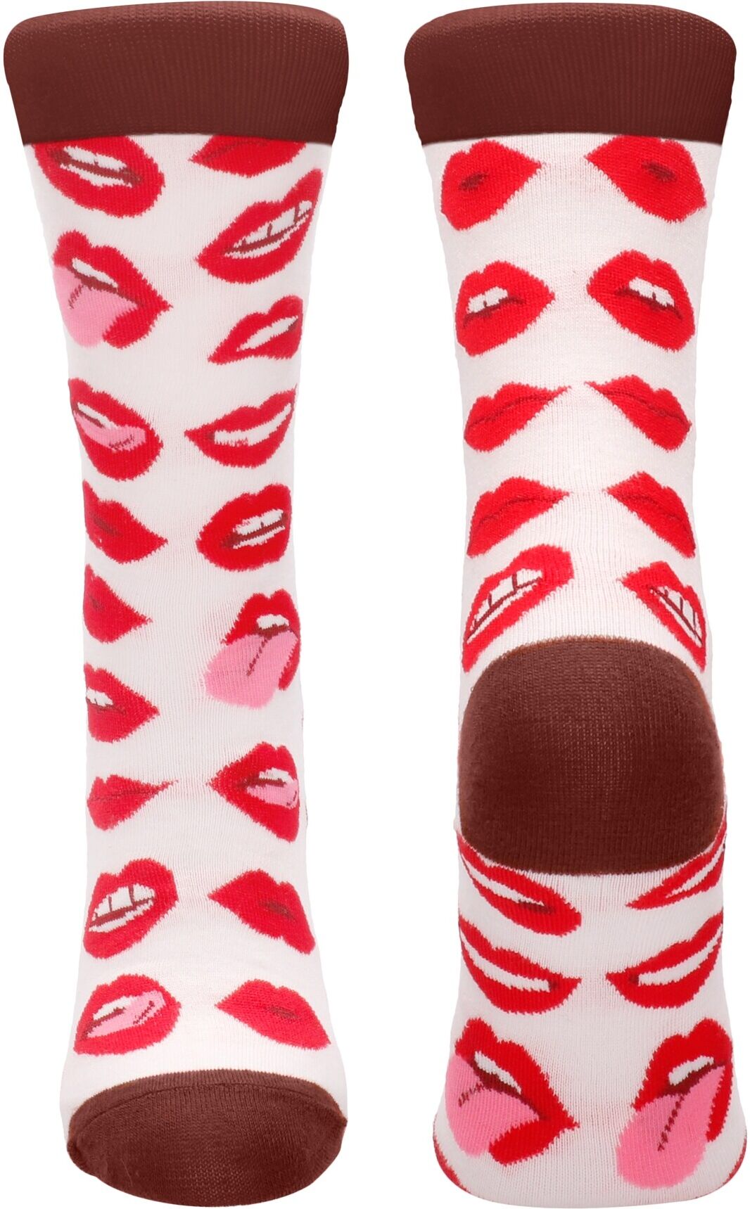 Sexy Socks Chaussettes Sexy Socks Lip Love - Taille : 36-41