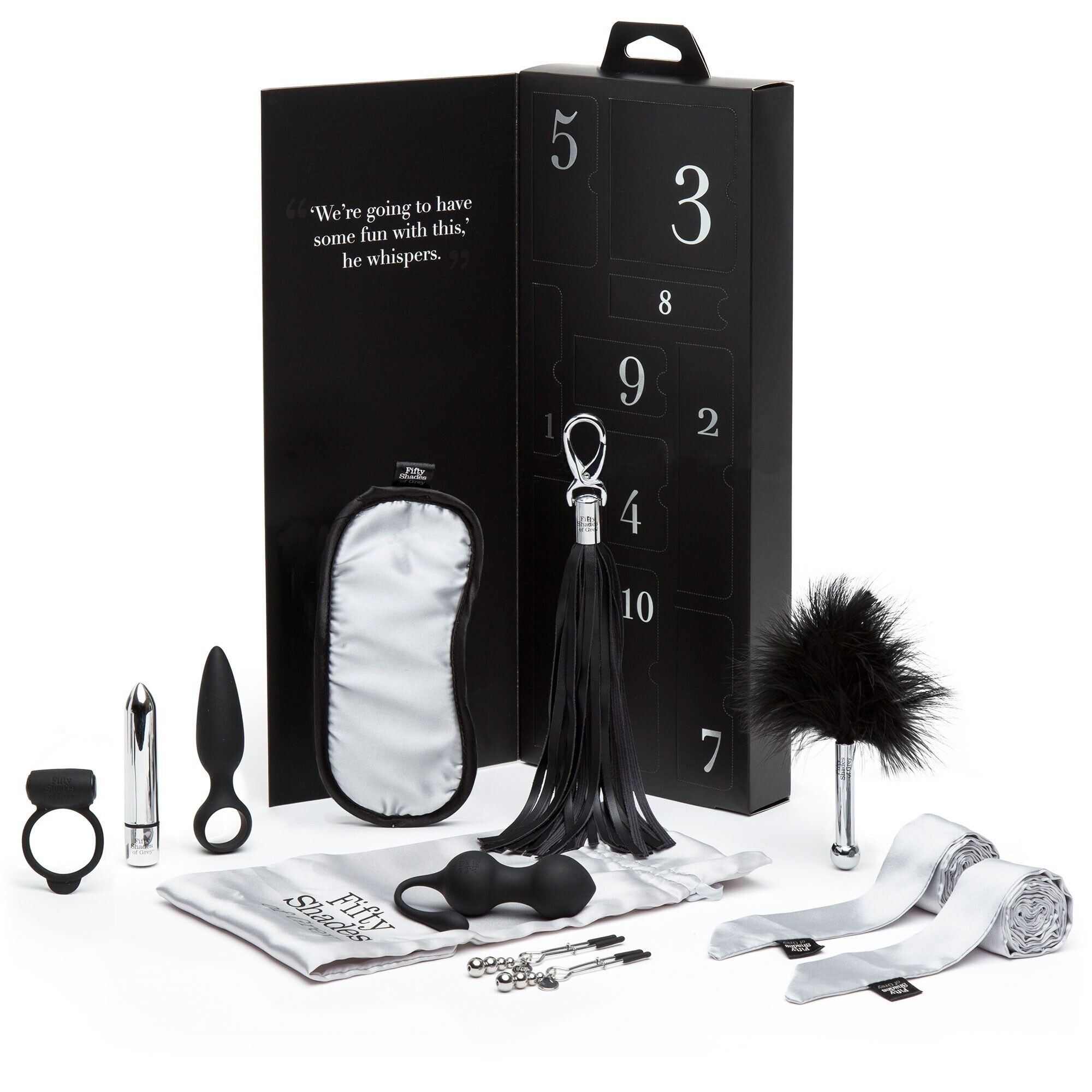 Fifty Shades of Grey Coffret BDSM Pleasure Overload 10 Days of Play