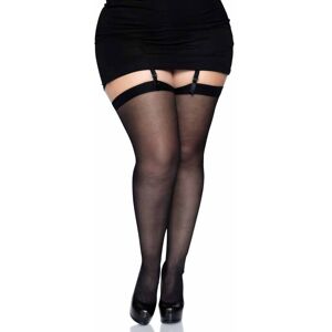 Leg Avenue Hosiery Leg Avenue - Collant Neri Plus