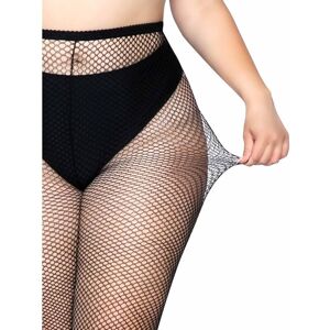 Leg Avenue Hosiery Leg Avenue - Collant A Rete Taglia Plus