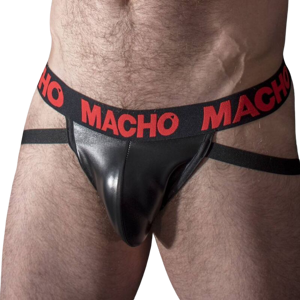 Macho Underwear Macho - Mx25rc Jock Rosso Pelle Xl